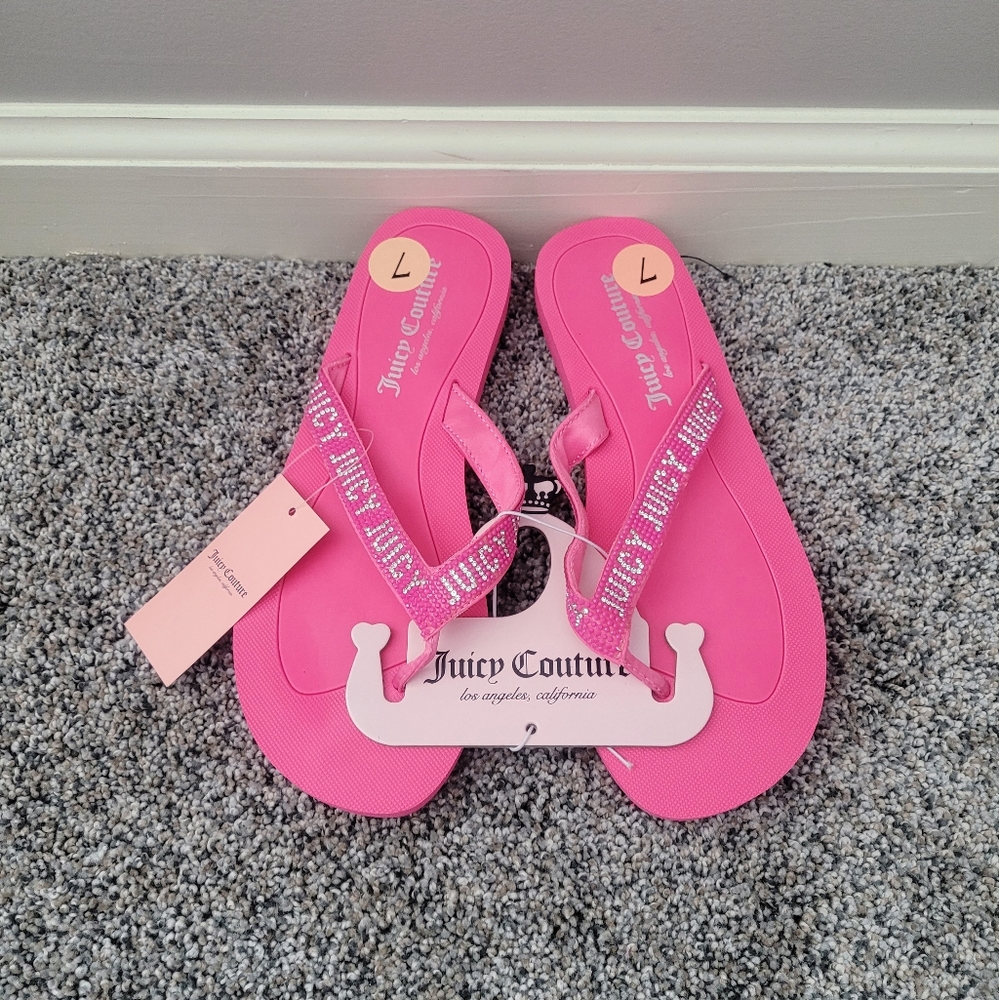 Juicy Couture Flip Flops